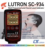 LUTRON SC-934 Multi Frequency Sound Level Calibrator