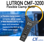 Lutron CMF-3200 - Flexible Clamp Meter