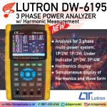 Lutron DW-6195 - 3 Phase Power Quality Analyzer with Harmonic Measurement