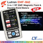 Lutron EMF-840 - Multi-Field EMF Meter