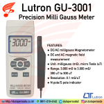 Lutron GU-3001 - Precision Milli Gauss Meter