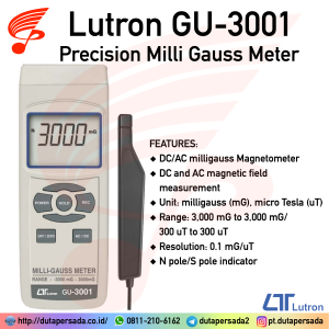 Lutron GU-3001 - Precision Milli Gauss Meter