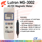 Lutron MG-3002 - AC/DC Magnetic Meter