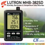 Lutron MHB-382SD - Humidity/Barometer/Temperature Data Recorder