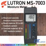 Lutron MS-7003 - Red LED bar graph Moisture Meter