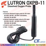 Lutron OXPB-11 - Dissolved Oxygen Probe for DO-5510 DO-5512SD DO-5519 PDO-520 WA-2017SD WAC-2019SD