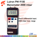 Lutron PM-9100 - Manometer 2000 mbar