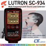 Lutron SC-934 - Multi Frequency Sound Level Calibrator
