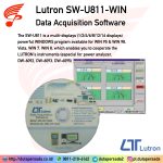 Lutron SW-U811-WIN - Data Acquisition Software