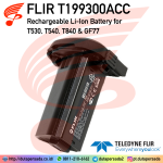 FLIR T199300ACC - Rechargeable Li-Ion Battery for T530 T540 T560 T840 GF77