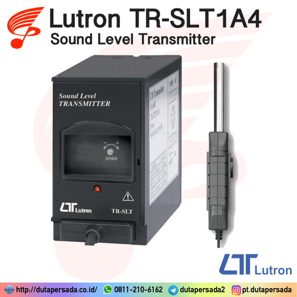 Lutron TR-SLT1A4 - Sound Level Transmitter - DUTA PERSADA INSTRUMENT