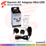 Garmin AC Adapter Mini USB P/N :010-10723-00 - AC Adapter for Nuvi 64sc Montana Oregon