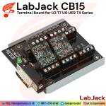 LabJack CB15 - Terminal Board for U3 T7 U6 UE9 T4 Series