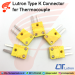 Lutron Type K Connector for Thermocouple / Konektor Temperature Probe for TP-01 TP-02A TP-03 TP-04