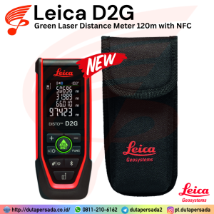 Leica Disto D2G - Green Laser Distance Meter 120m with NFC