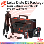 Leica Disto D5 Package - Laser Distance Meter Disto D5 with FTA 360 + TRI 175