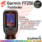 Garmin FF250 GPS Fisfinder - 3.5-inch CHIRP Fishfinder with GPS