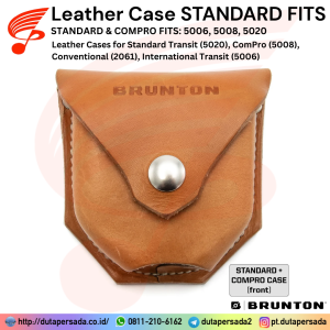 (Original) Brunton Leather Case STANDARD FITS - Cases for Compass 5008 5006 5020