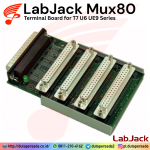 LabJack Mux80 - AIN Expansion Board for T7 U6 UE9 Series
