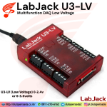 LabJack U3-LV - USB Multifunction Data Acquisition with 16 Flexible I/O (DAQ)
