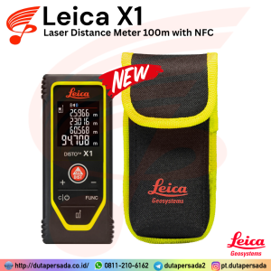 Leica Disto X1 - Laser Distance Meter 100m with NFC
