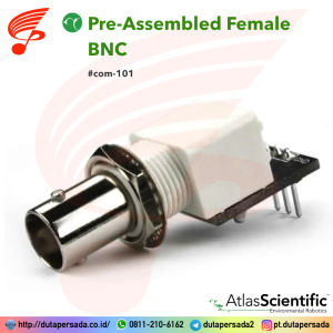 Atlas Scientific Pre-Assembled Female BNC Connector #com-101