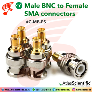Atlas Scientific Male BNC to Female SMA Connectors #C-MB-FS