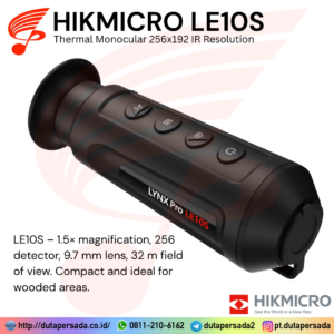 HIKMICRO LE10S -  LYNX S Thermal Monocular 256x192 IR Resolution 50Hz