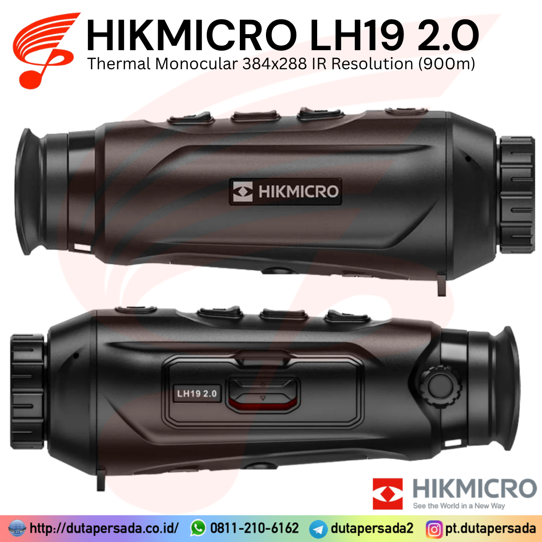 HIKMICRO LYNX LH19 2.0 - 384x288 IR Resolution Thermal Monocular - Gambar 2
