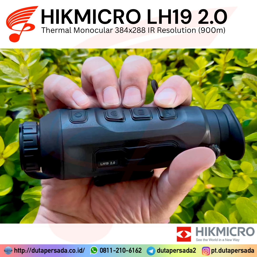 HIKMICRO LYNX LH19 2.0 - 384x288 IR Resolution Thermal Monocular - Gambar 3