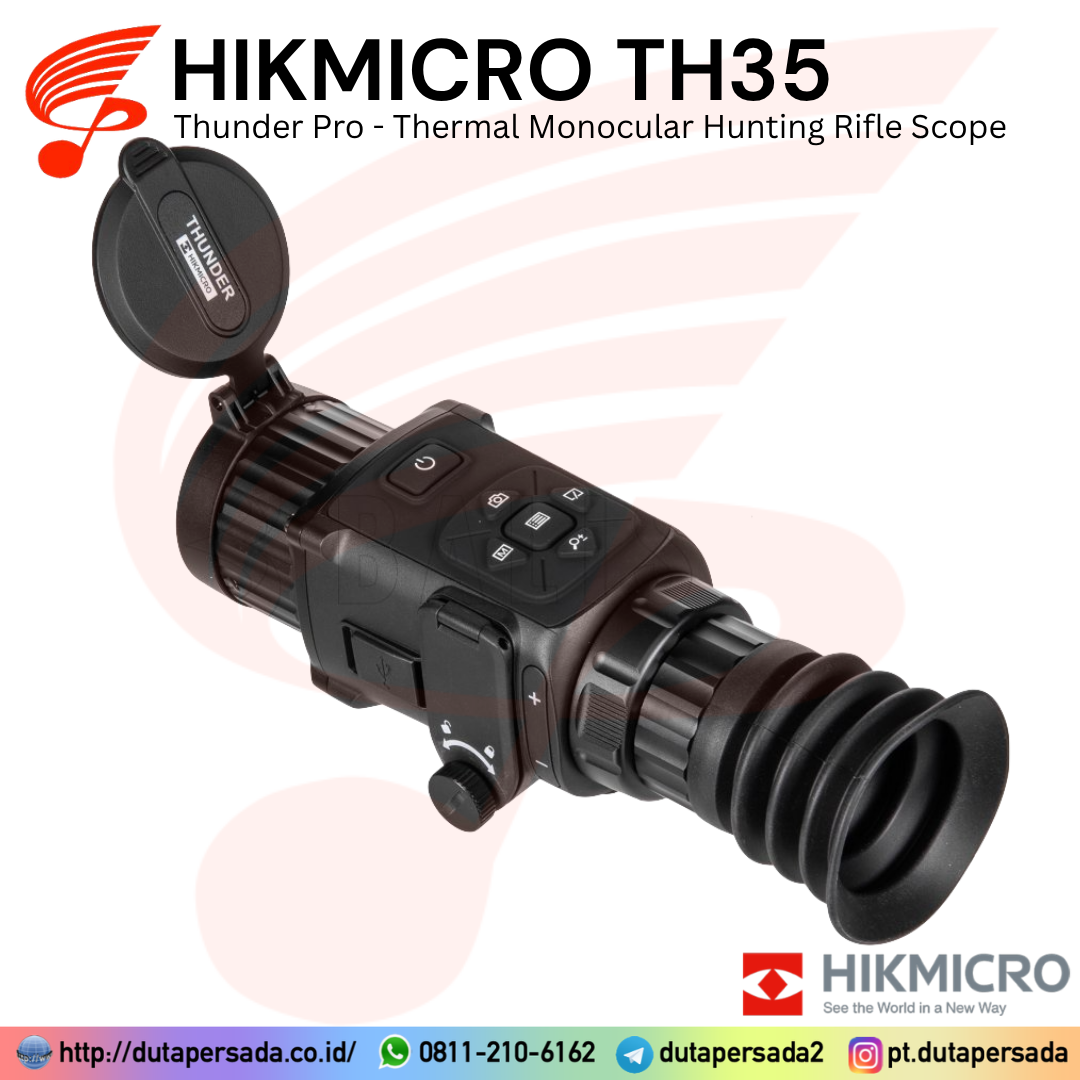HIKMICRO Thunder TH35 - 384× 288 IR Resolution Thermal Monocular Hunting Rifle Scope - Gambar 2