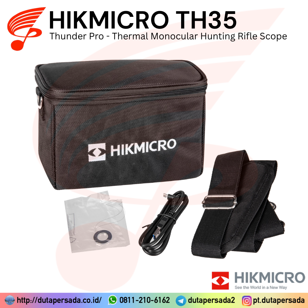 HIKMICRO Thunder TH35 - 384× 288 IR Resolution Thermal Monocular Hunting Rifle Scope - Gambar 4