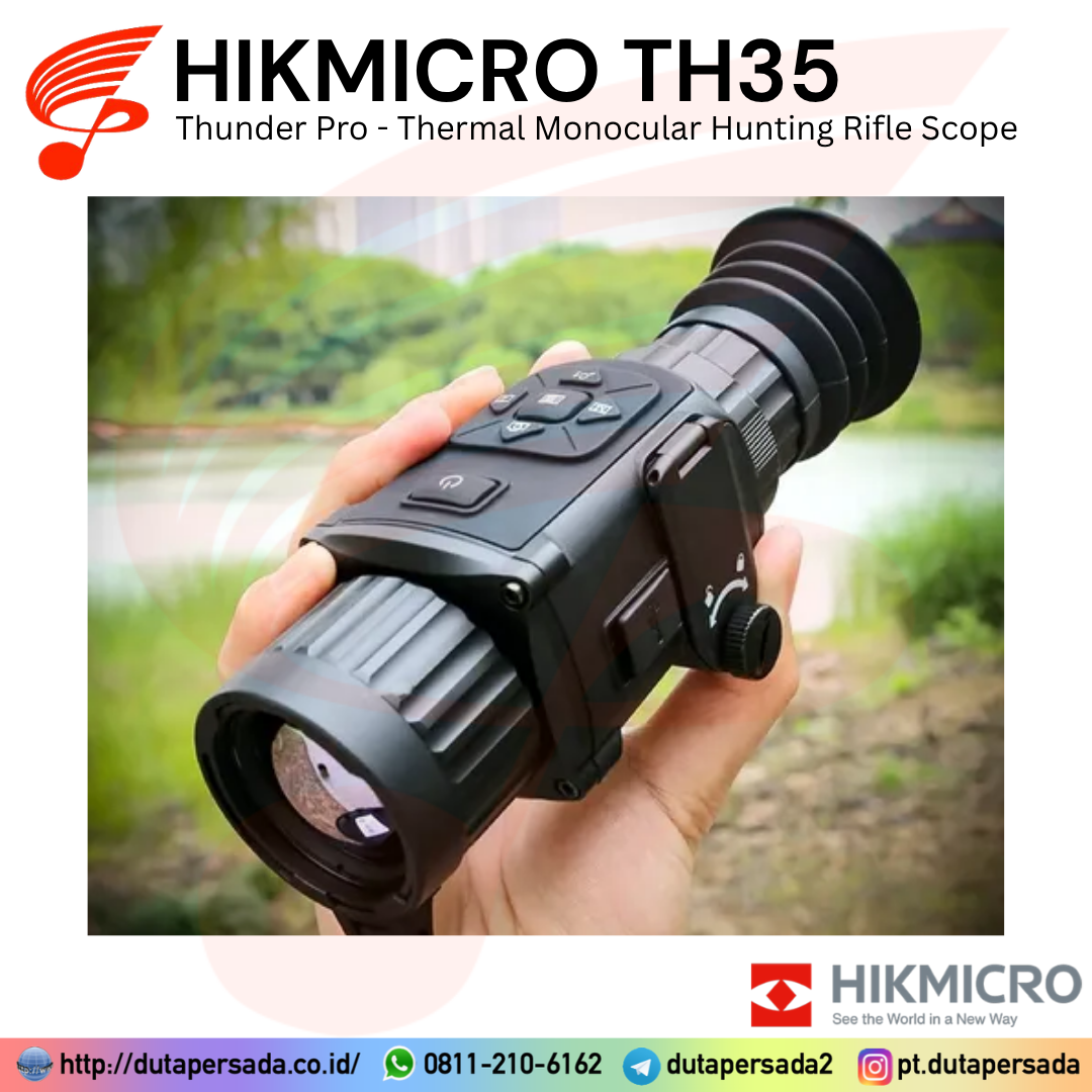 HIKMICRO Thunder TH35 - 384× 288 IR Resolution Thermal Monocular Hunting Rifle Scope - Gambar 3