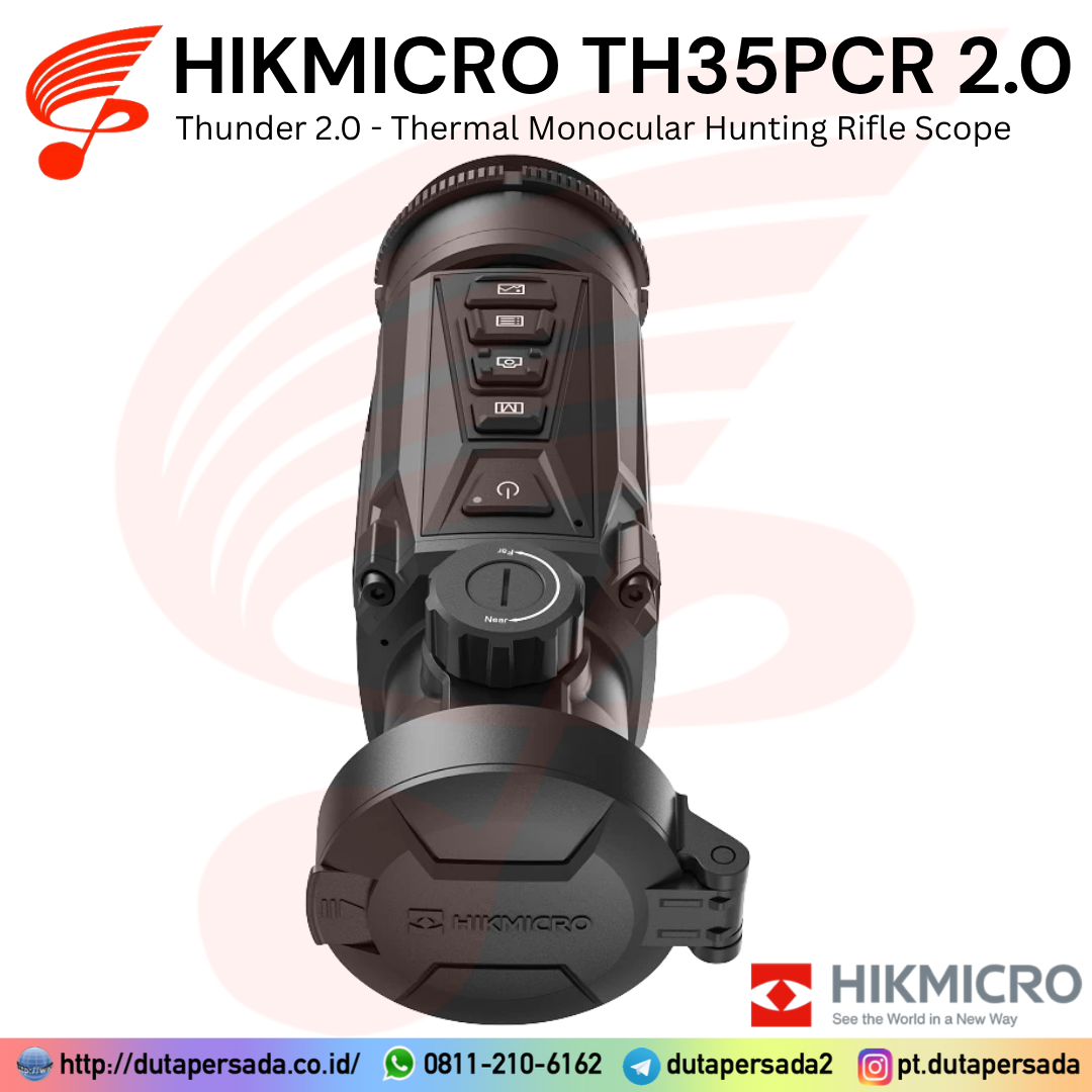 HIKMICRO THUNDER TH35PCR 2.0 - Clip-On Thermal Monocular Hunting Rifle Scope - Gambar 3