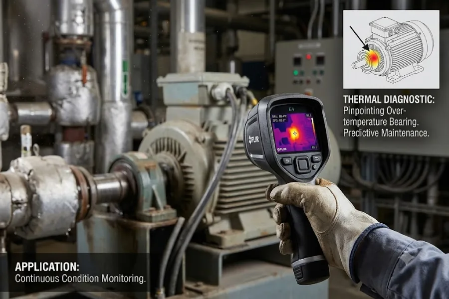 pengujian thermal camera dalam industri